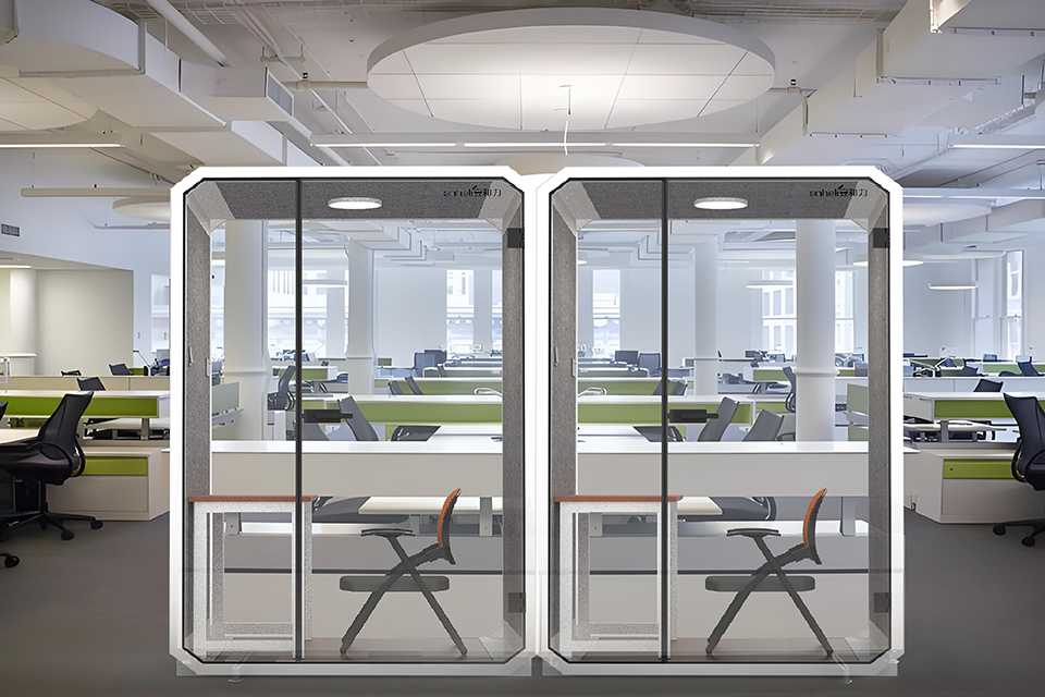 現(xiàn)代辦公室新標(biāo)配：安和力靜音艙，正重塑高效辦公空間